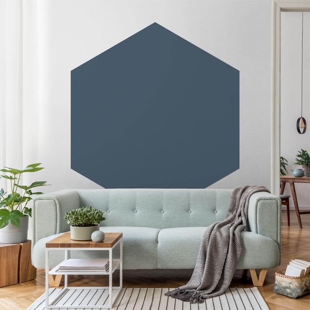Papel de parede liso Slate Blue