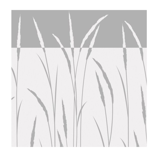 Películas de privacidade para janelas Reeds and grass border