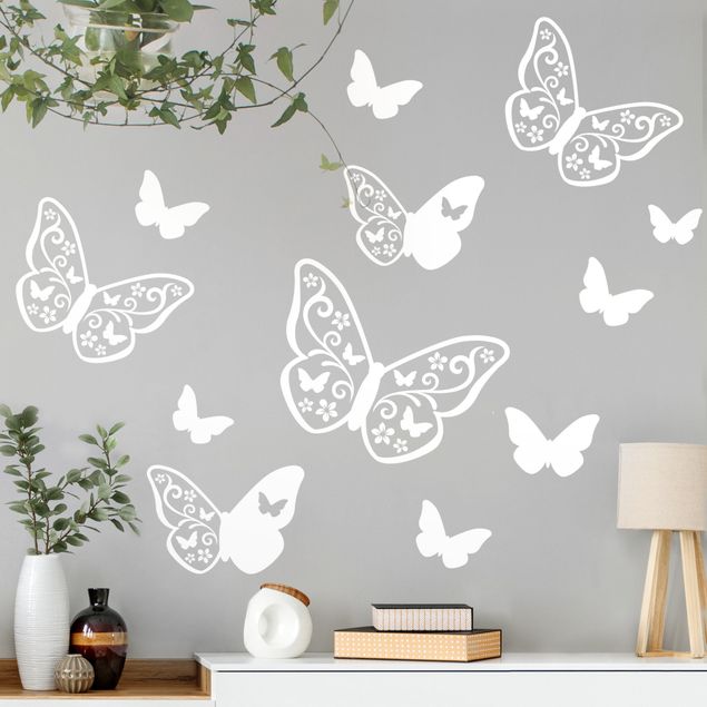 Autocolantes de parede Decorative Buttterflies