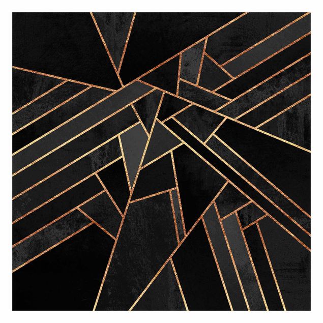 Quadros de Elisabeth Fredriksson Black Triangles Gold