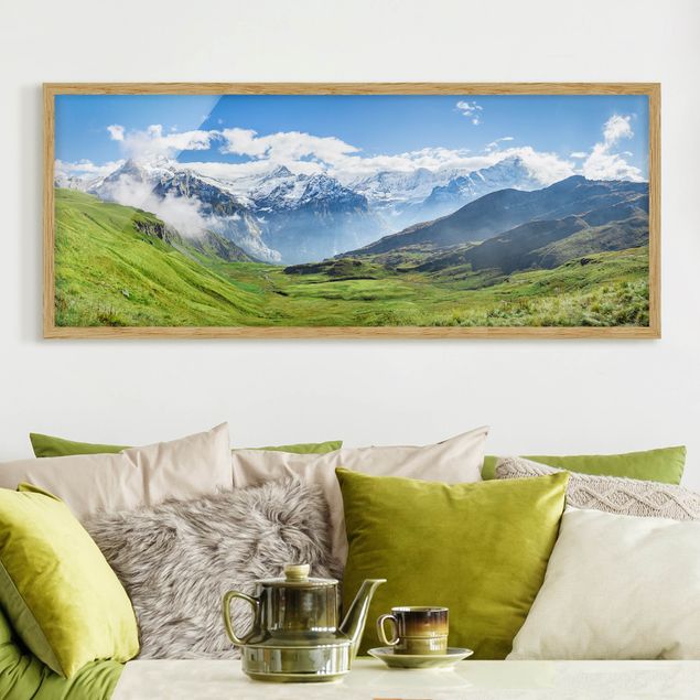 decoraçao cozinha Swizz Alpine Panorama
