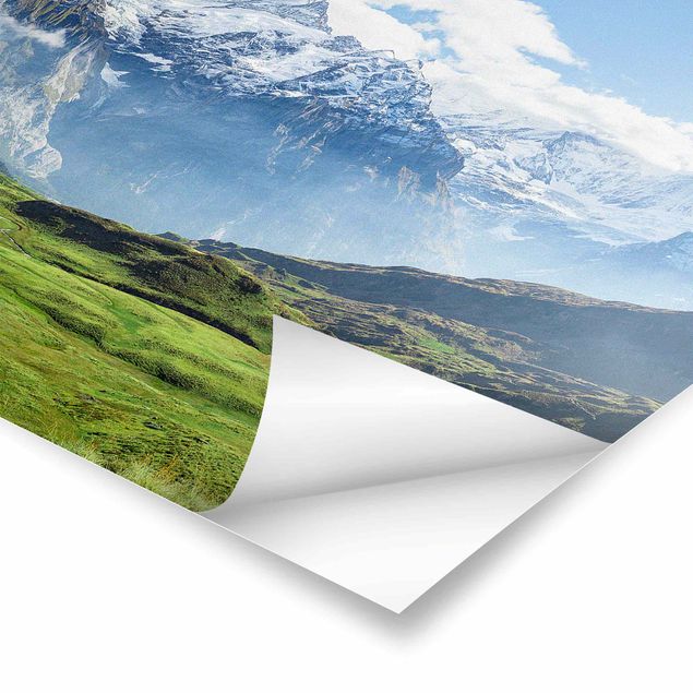 Posters paisagens Swiss Alpine Panorama