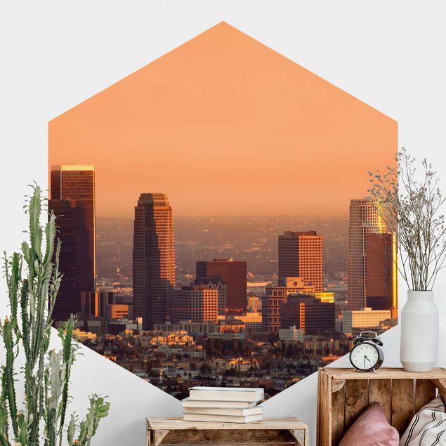 decoraçao para parede de cozinha Skyline Of Los Angeles