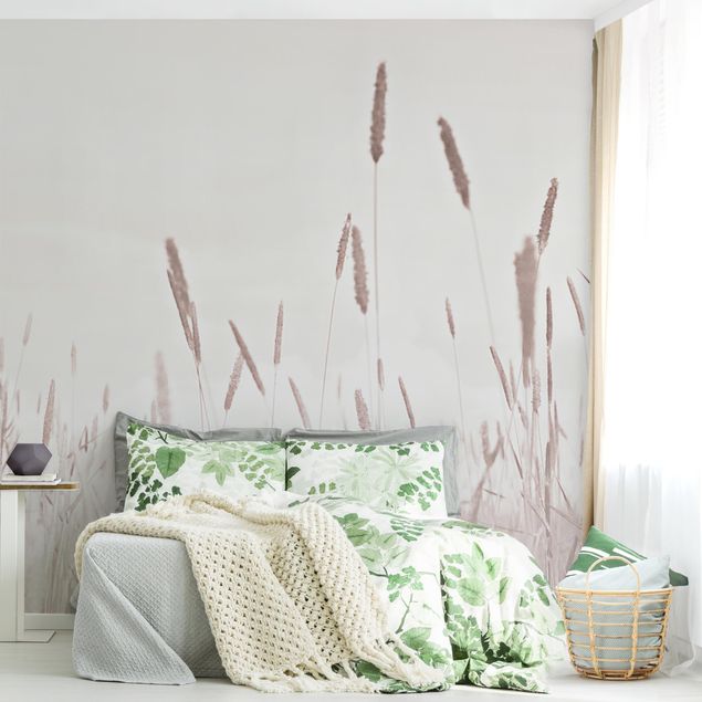 Papel de parede estilo rústico Summerly Reed Grass