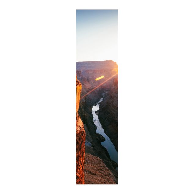 Painéis deslizantes paisagens Sun In Grand Canyon