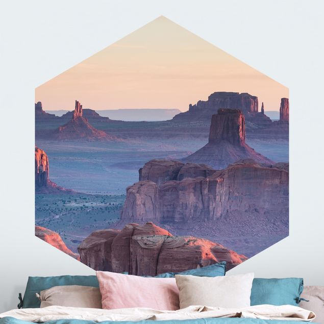 Papel de parede deserto Sunrise In Arizona