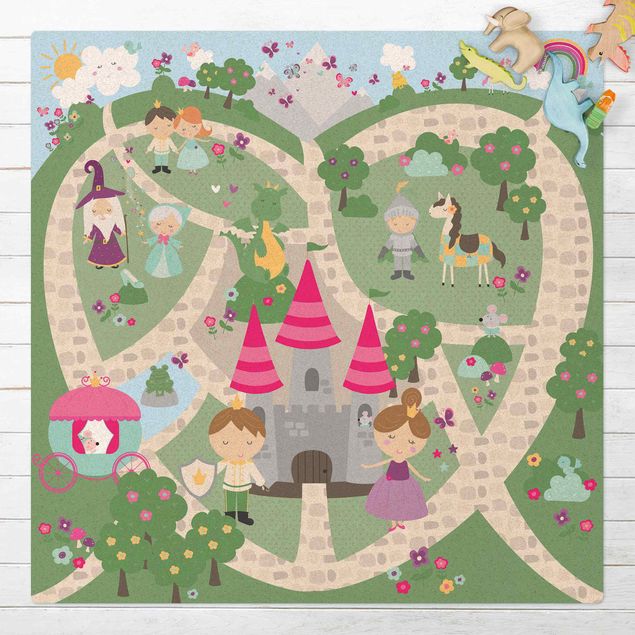Tapete para brincar Playoom Mat Wonderland - The Path To The Castle