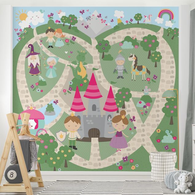 decoração quarto bebé Playoom Mat Wonderland - The Path To The Castle