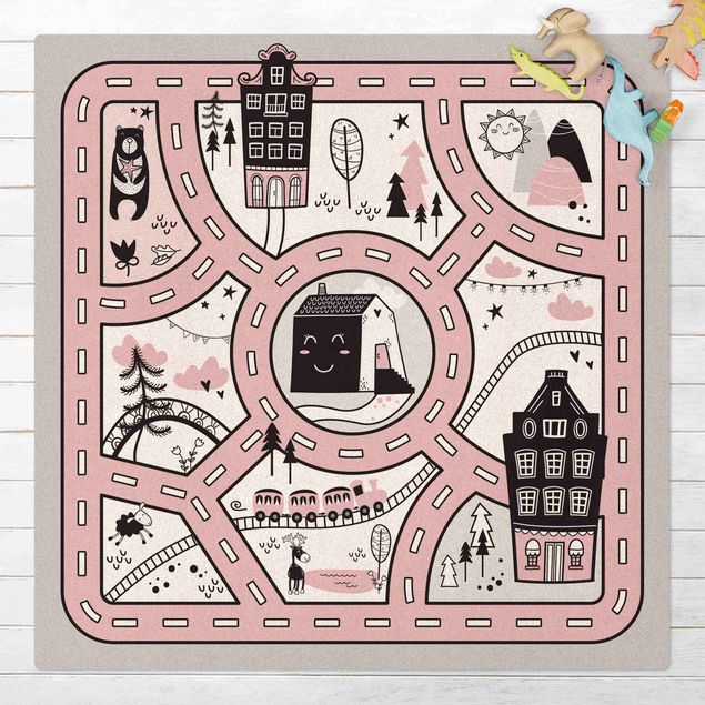 decoração para quartos infantis Playoom Mat Scandinavia -  The Pink City