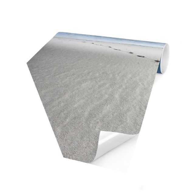Papel de parede praia Traces In The Sand