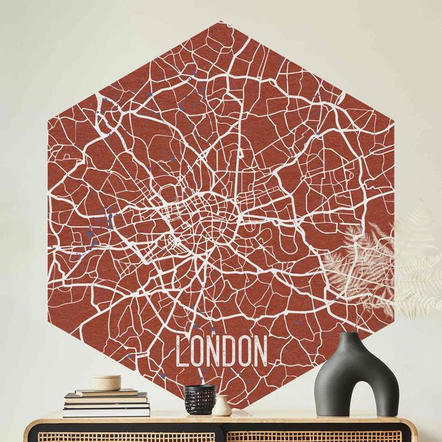 decoraçao cozinha City Map London - Retro
