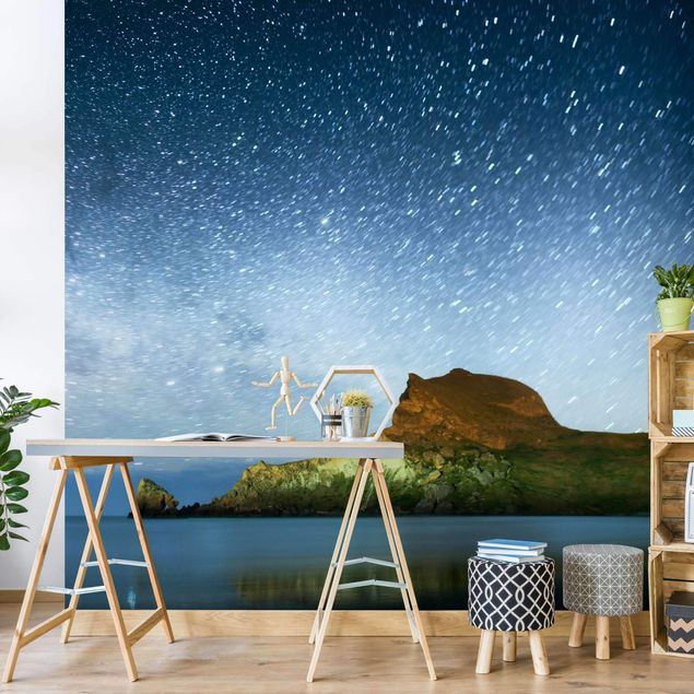 Papel de parede costa Starry Sky