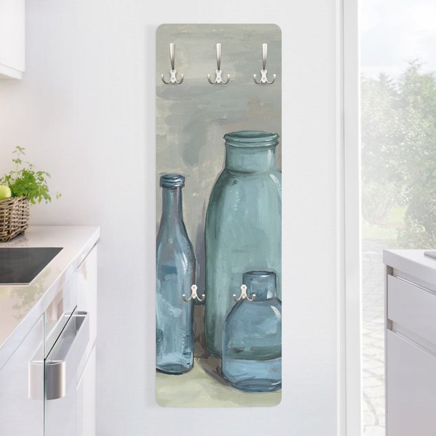 decoraçoes cozinha Still Life With Glass Bottles II