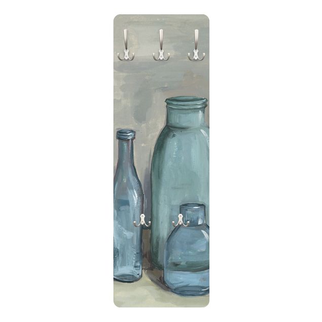 Cabides de parede Still Life With Glass Bottles II