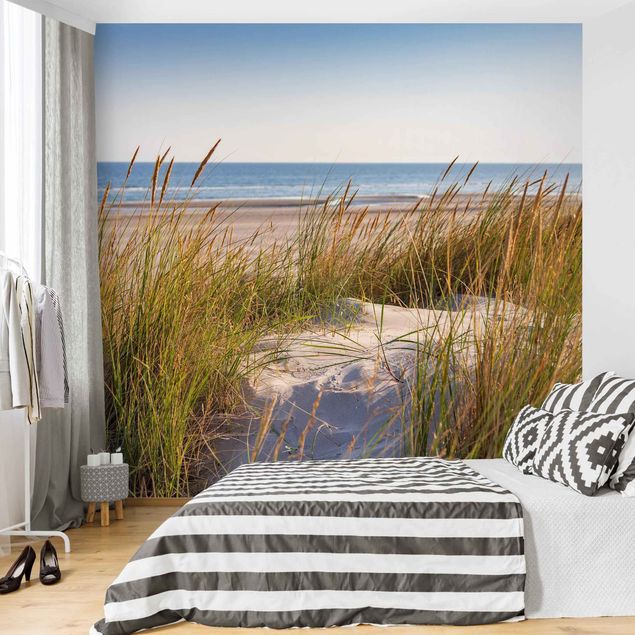 papel de parede moderno Beach Dune At The Sea