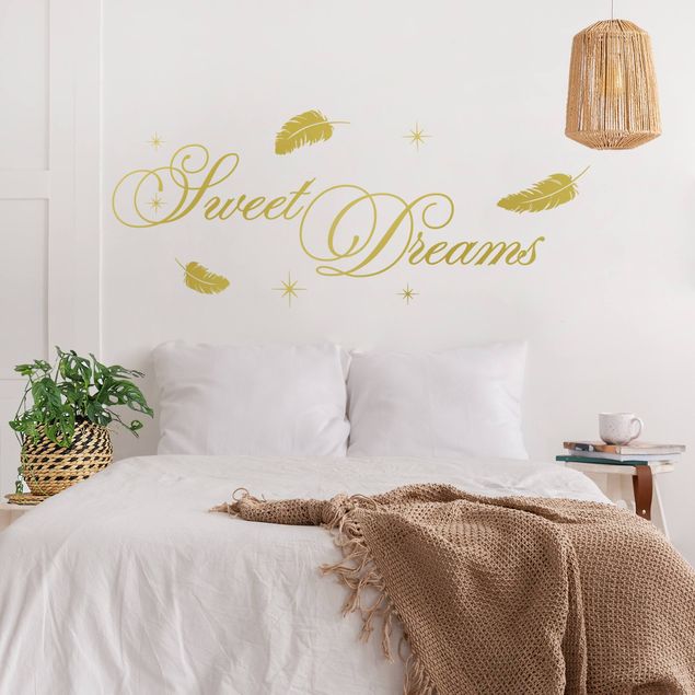 Autocolantes de parede frases Sweet Dreams
