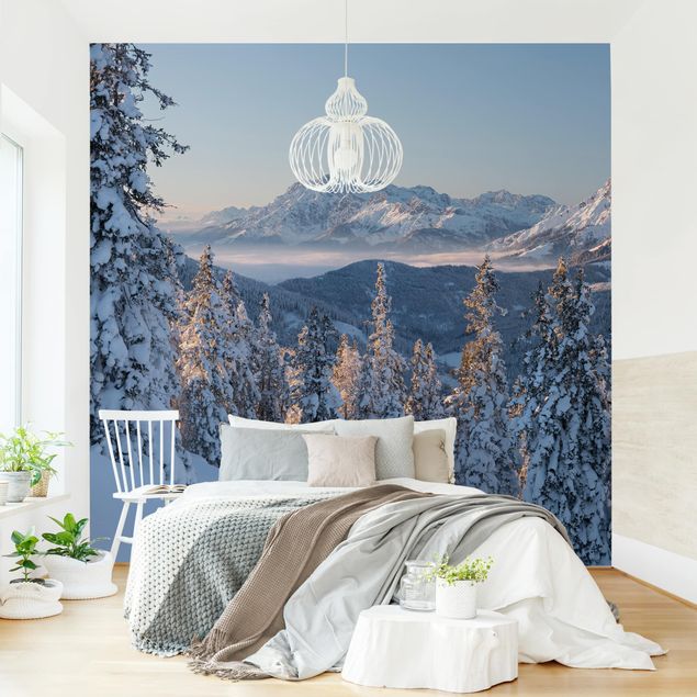 decoraçao para parede de cozinha Leogang Mountains Austria