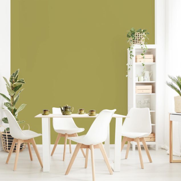 papel de parede moderno Lime Green Bamboo