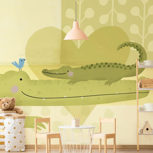 decoração quarto bebé Mum And I - Crocodiles