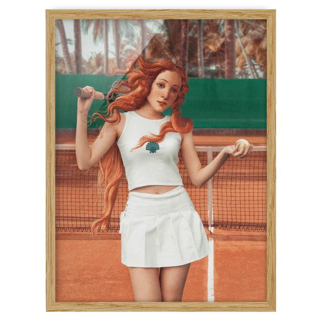 Quadros retratos Tennis Venus