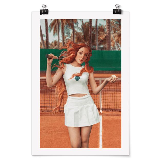 Quadros famosos Tennis Venus