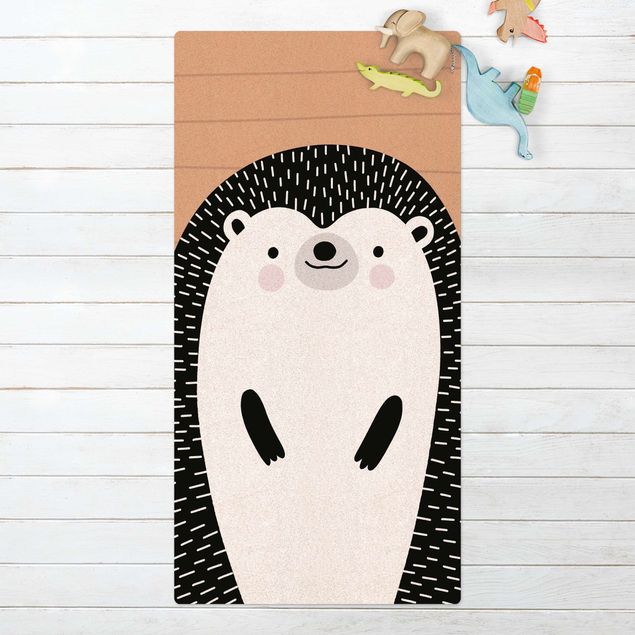 Decoração para quarto infantil Zoo With Patterns - Hedgehog