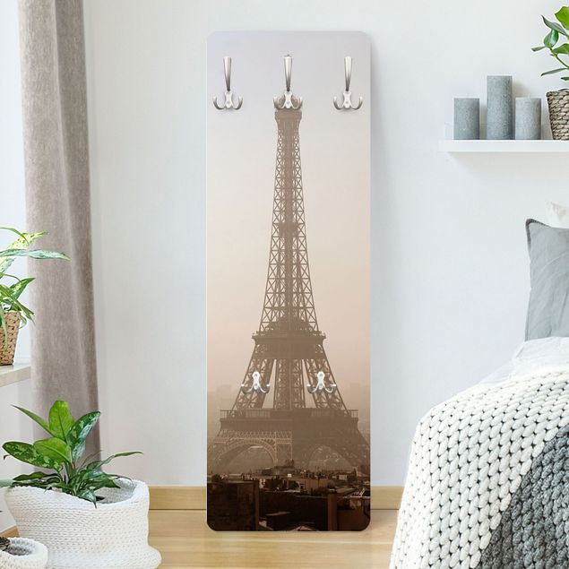 Cabides de parede vintage Tour Eiffel