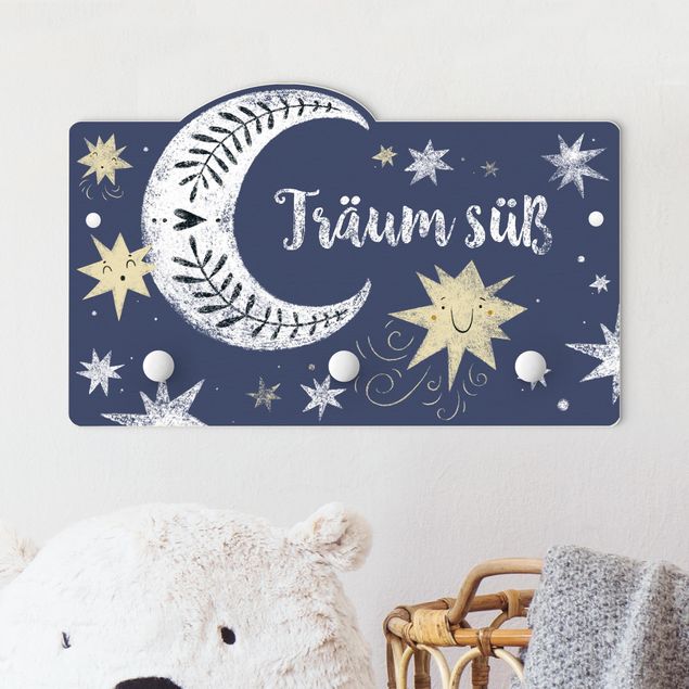decoração para quartos infantis Dream Cute Moon And Stars