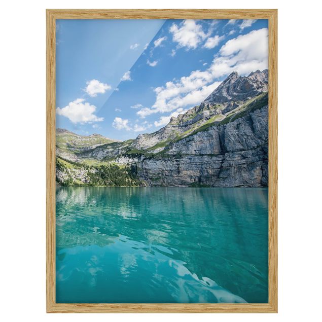 quadros de paisagens Divine Mountain Lake