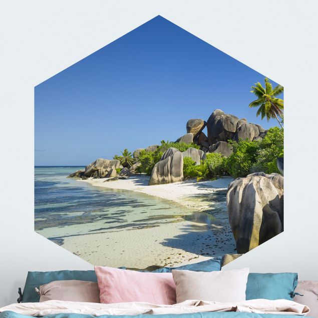 Papel de parede Caraíbas  Dream Beach Seychelles