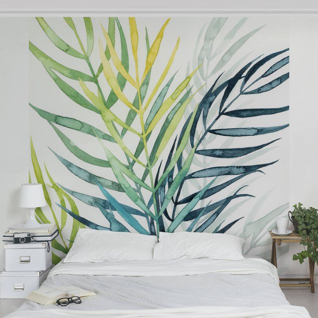 decoraçao para parede de cozinha Tropical Foliage - Palme