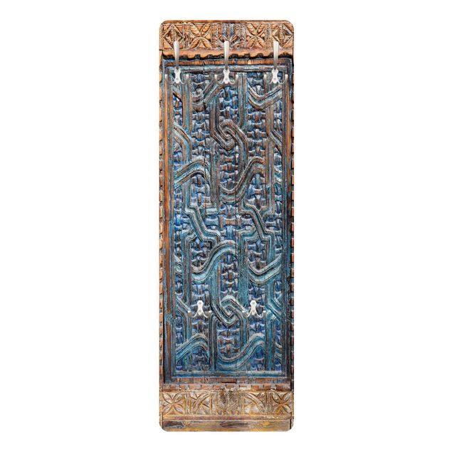 Cabide de parede Door With Moroccan Carving
