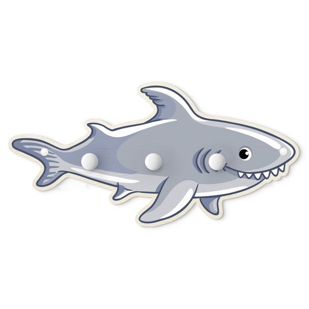 Cabide de parede Underwater World - Shark
