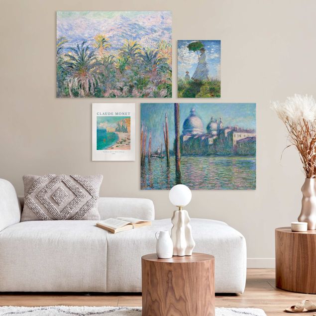Telas decorativas Itália Urlaub mit Monet