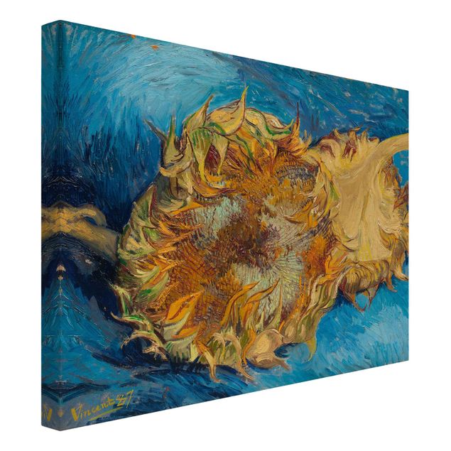 Quadros florais Van Gogh - Sunflowers