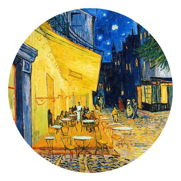 Quadros movimento artístico Pós-impressionismo Vincent van Gogh - Café Terrace at Night
