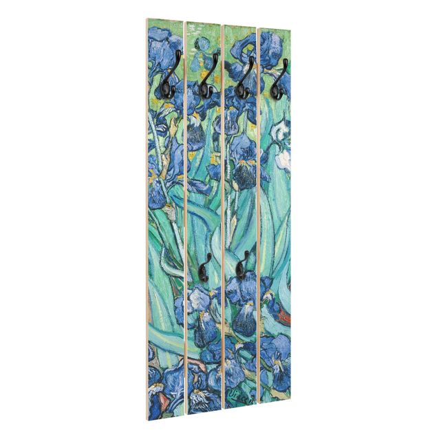 Cabides de parede shabby Vincent Van Gogh - Iris