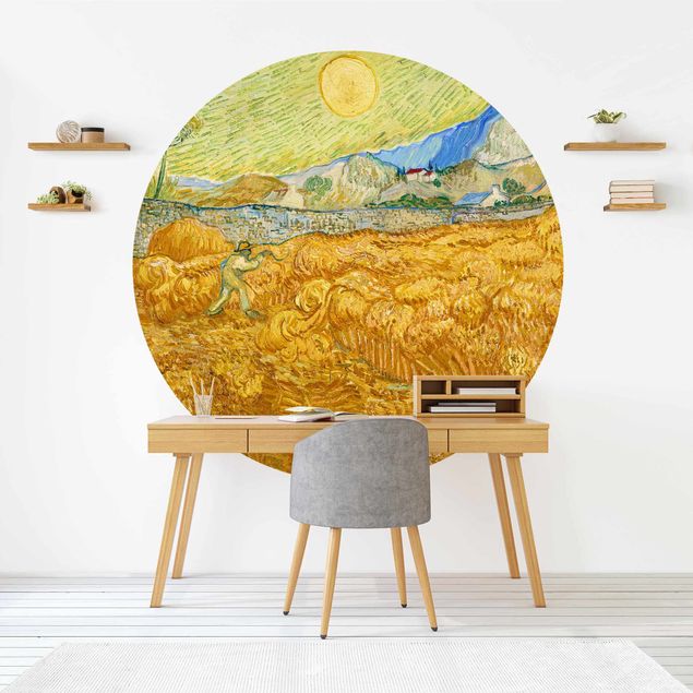 decoraçao cozinha Vincent Van Gogh - The Harvest, The Grain Field