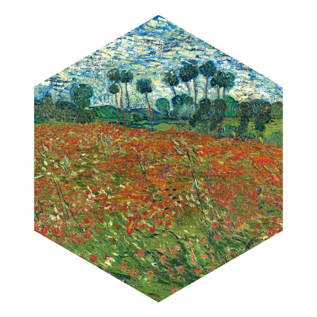 Quadros por movimento artístico Vincent Van Gogh - Poppy Field