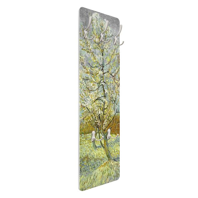 Cabides de parede paisagens Vincent van Gogh - Flowering Peach Tree