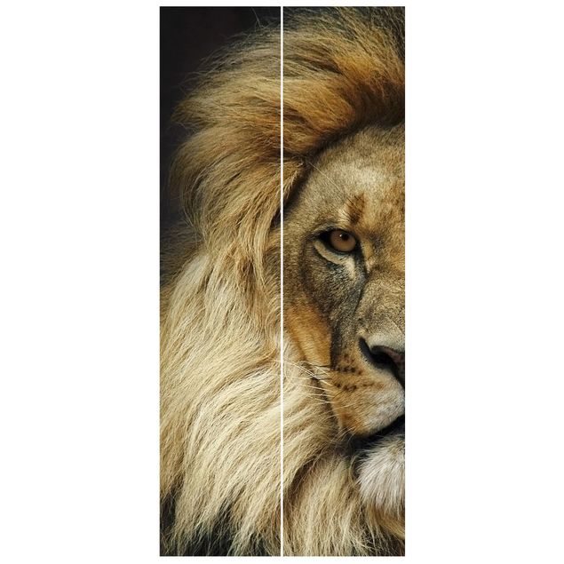 papel de parede com animais Wisdom Of Lion