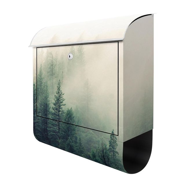 caixa de correio para muro Foggy Forest Awakening