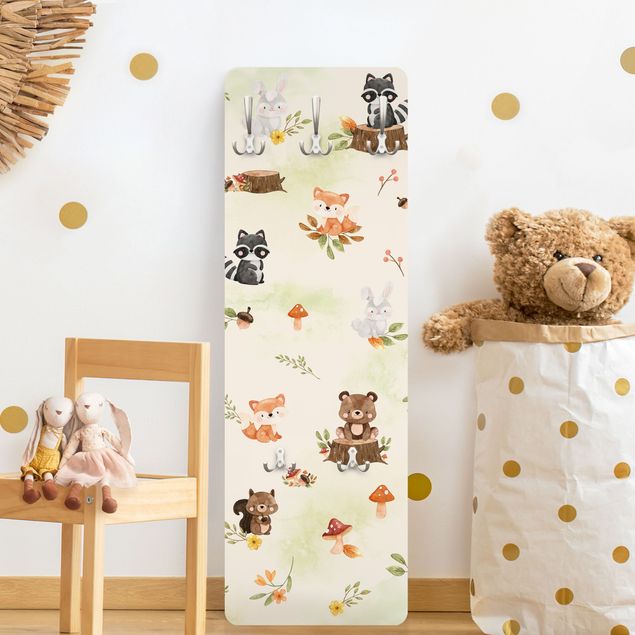 decoração para quartos infantis Forest Animals Autumn