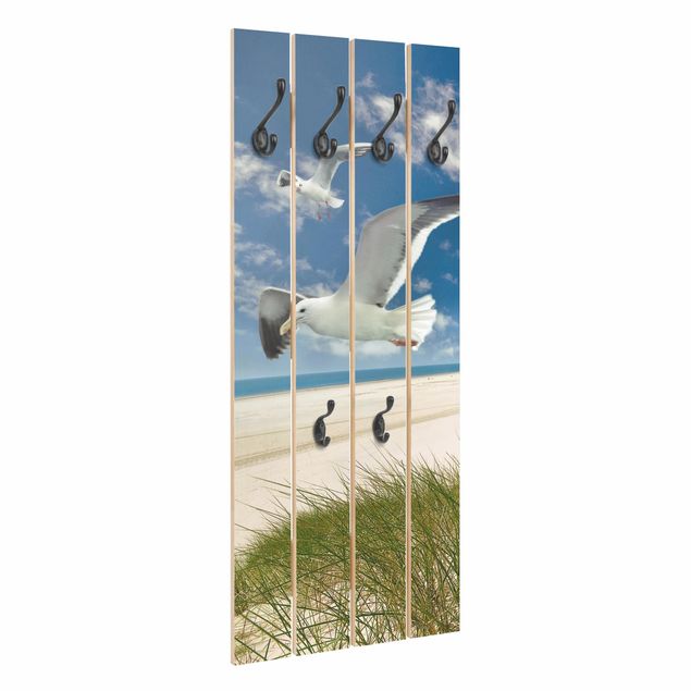 Cabide de parede Dune Breeze Seagulls