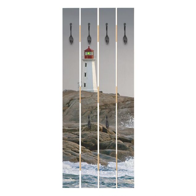 Cabides de parede em cinza Lighthouse
