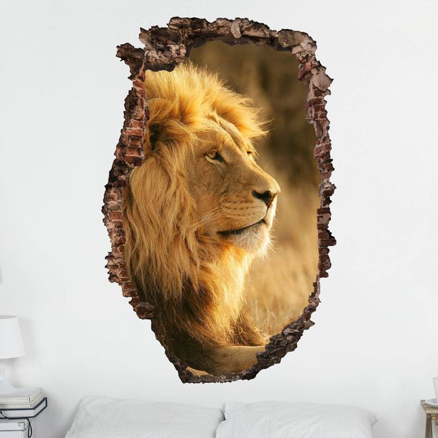 Autocolantes de parede África King Lion