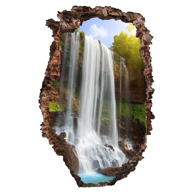 Autocolantes de parede 3D Waterfalls