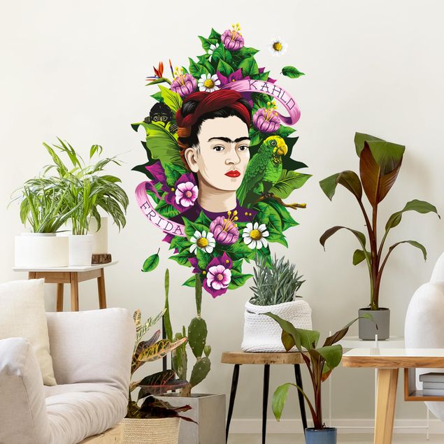 Autocolantes parede Frida Kahlo - Frida