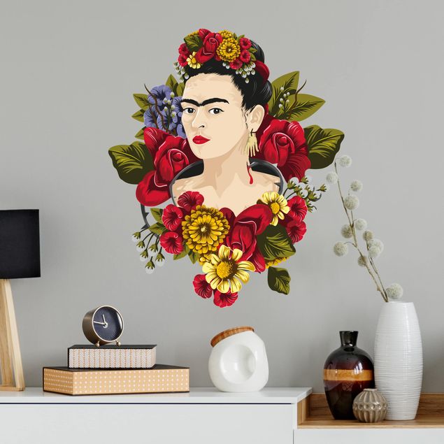 decoraçoes cozinha Frida Kahlo - Roses