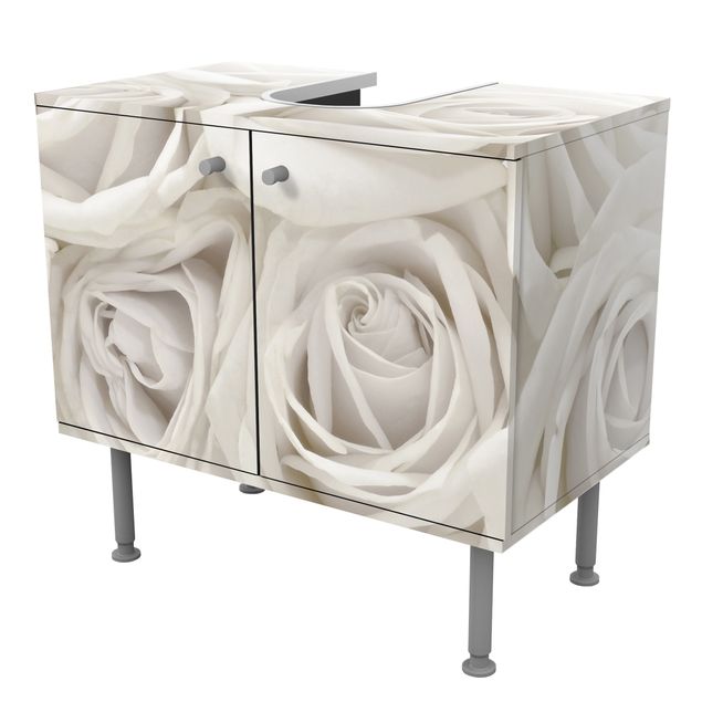 Móveis para lavatório White Roses